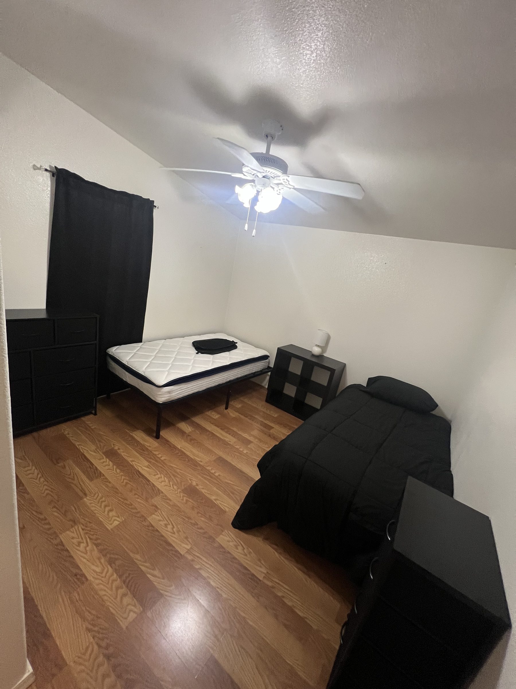 Another bedroom with two beds